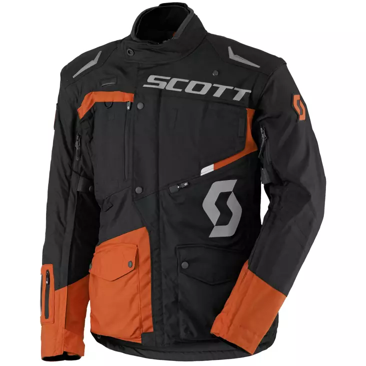 Miesten ajotakki Scott Dualraid DP, musta/oranssi - MP Ajotakit - 622-1808-1 - 1