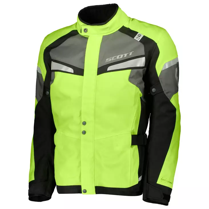 Miesten ajotakki Scott Storm DP, neonkeltainen/musta - MP Ajotakit - 622-1807-1 - 1
