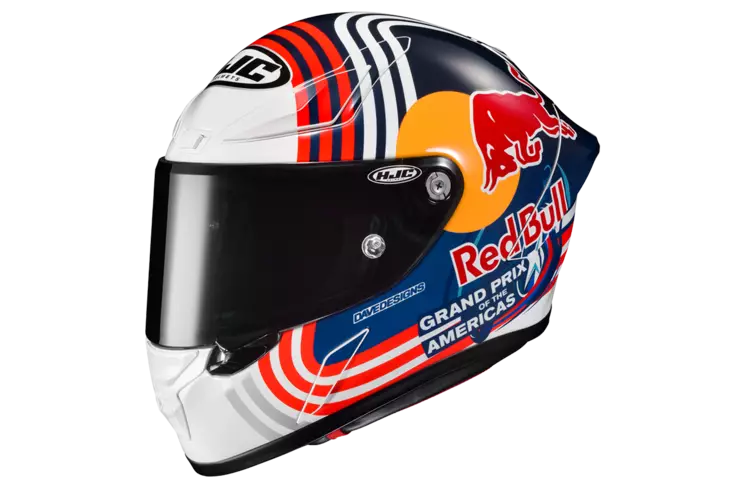 Moottoripyöräkypärä HJC RPHA 1 RedBull Austin GP MC21SF - Umpikypärät - 630-22011 - 1