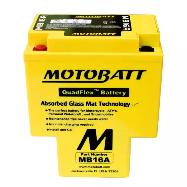 Motobatt akku, MB16A - Motorbattin akut - 14-521 - 1