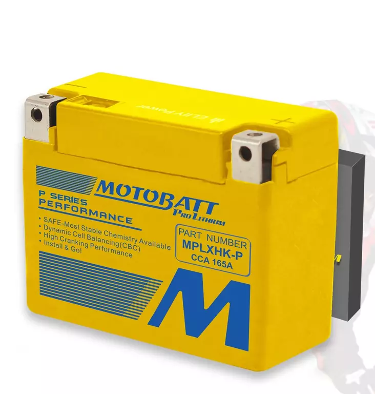 Motobatt lithium akku, MPLXHK-P Ho/Ka/Ya - Motorbattin akut - 14-551 - 1
