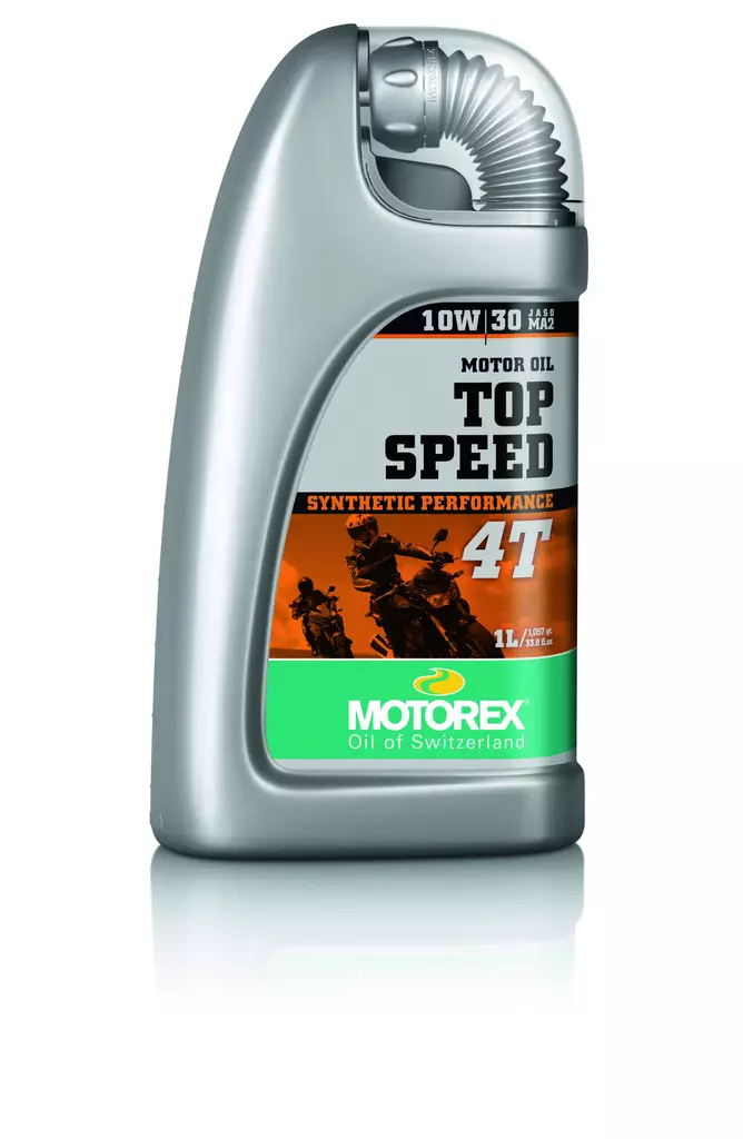Motorex Top Speed 4T 10W/30 1 ltr (10) - 4-T Moottoriöljyt - 552-193-001 - 1