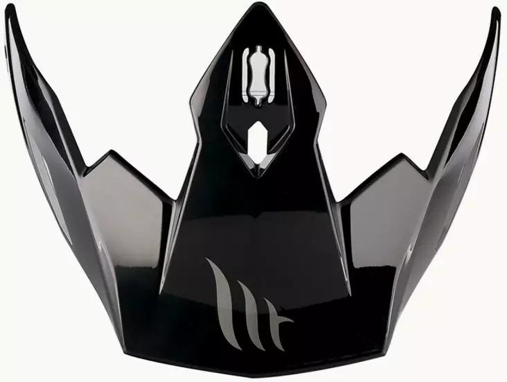 MT Streetfighter lippa, mattamusta - Kypärien varaosat - 181502311 - 1