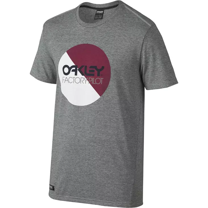 Oakley FP Circle Graphic T-paita harmaa - T-paidat - 673-3017-1 - 1