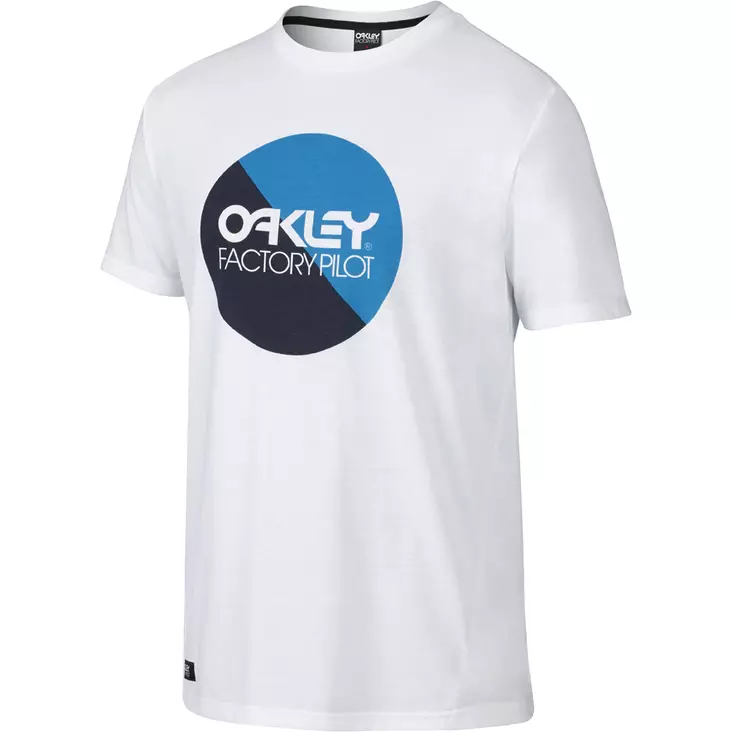 Oakley FP Circle Graphic T-paita valkoinen - T-paidat - 673-3016-1 - 1