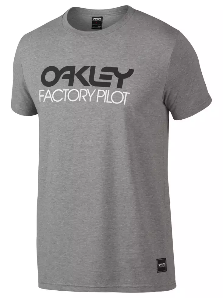 Oakley Fp Logo S/S Tee Athletic Harmaa - T-paidat - 673-6017-1 - 1