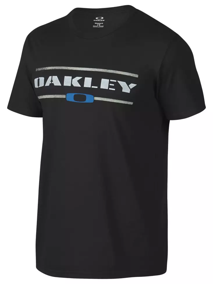 Oakley Stacker Tee Musta - T-paidat - 673-6006-1 - 1