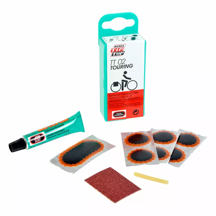 Paikkarasia tiptop, tt02 - Polkupyörän renkaan paikkaustarvikkeet - 60781 - 1