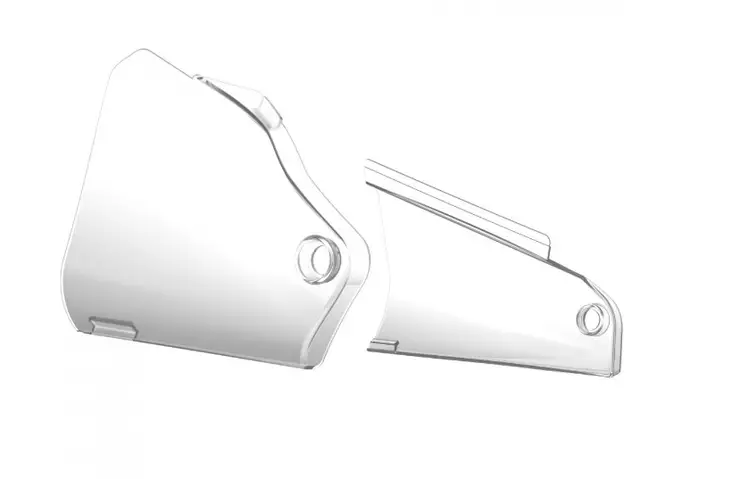 Polisport graphic guards Husqvarna FC/TC/FX/TX(19->) TE/FE(20->) - Crossipyörän runkosuojat - 179-8483600001 - 1