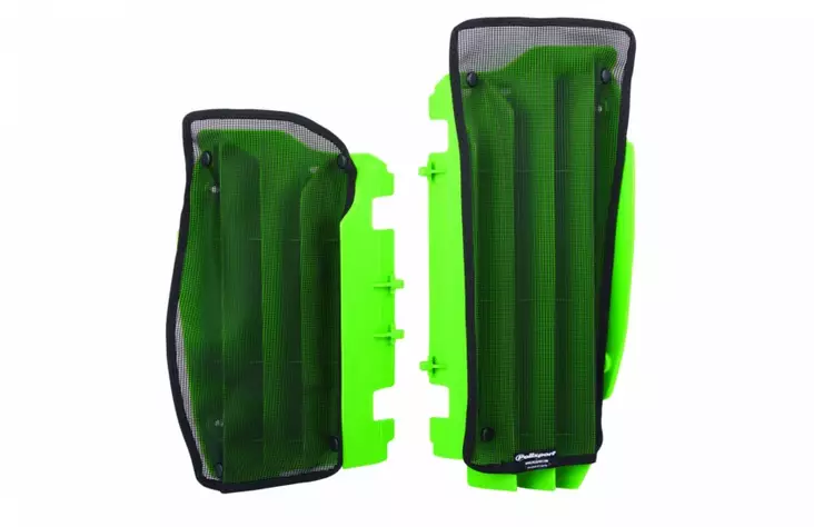 Polisport jäähdyttäjän verkko KX450F 12-15 Musta - Crossipyörän jäähdyttäjän ritilät - 179-8459100001 - 1