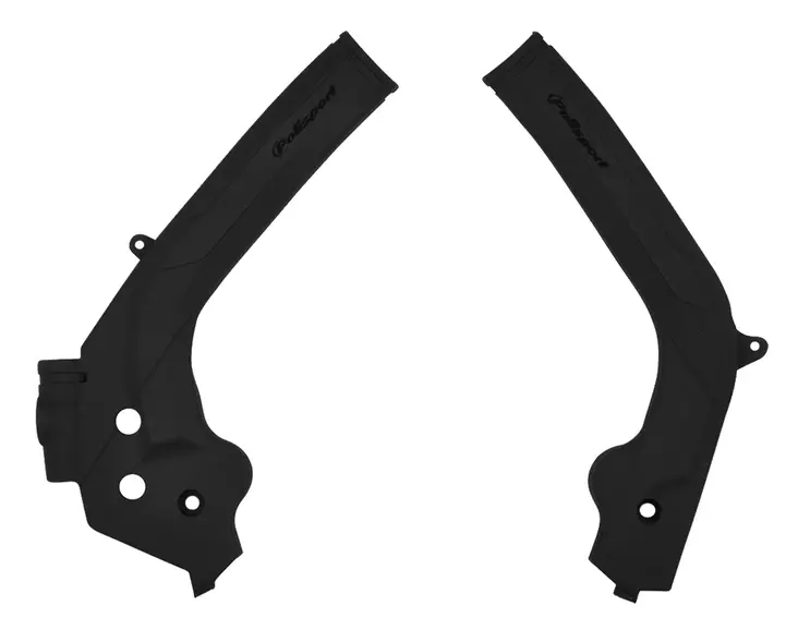 Polisport runkosuojat KTM/Husqvarna 16-18 EXC/F 17-19, Musta - Crossipyörän runkosuojat - 179-8466600001 - 1