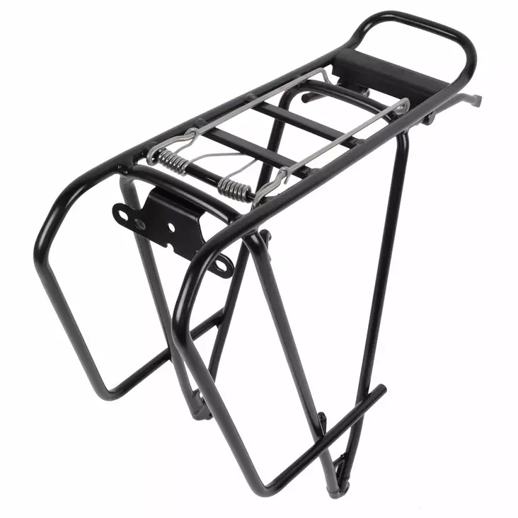 Polkupyörän tavarateline ATRAN Tour, Etu, musta - Polkupyörän tavarakorit - 62181 - 1