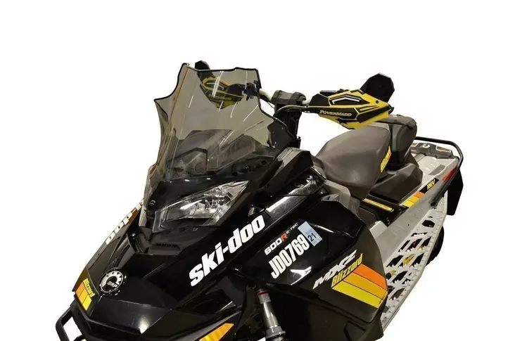 Powermadd tuulilasi, Ski-Doo Gen4/Lynx Rave matala 14", savu - Moottorikelkan tuulisuojat - 862-13621 - 1