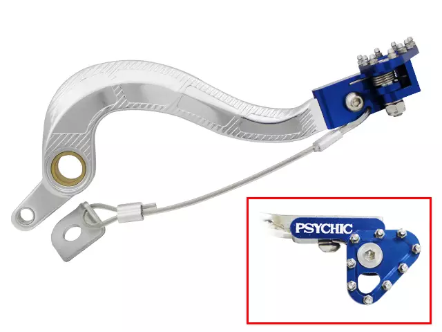 Psychic jarrupoljin YZ450F 10-15 sininen - Crossipyörän polkimet - 394-02111 - 1