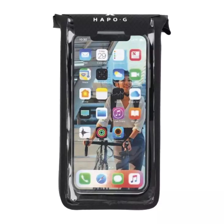 Puhelimen suojakotelo HAPO-G, ohjaintankoon, vedenpitävä - Polkupyörän laukut - 07011 - 1