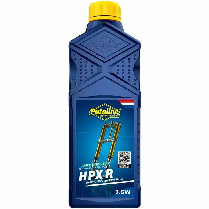Putoline HPX R Haarukkaöljy 7.5W 1L - Iskunvaimenninöljyt - 554-70231 - 2