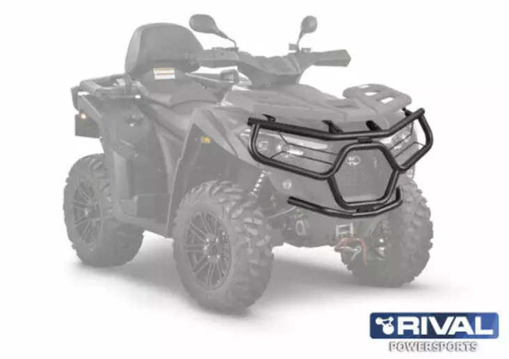 Rival etupuskuri, teräs, Kymco MXU 550 700 (2019-) - Mönkijän puskurit - 72-2444-7514-1 - 3