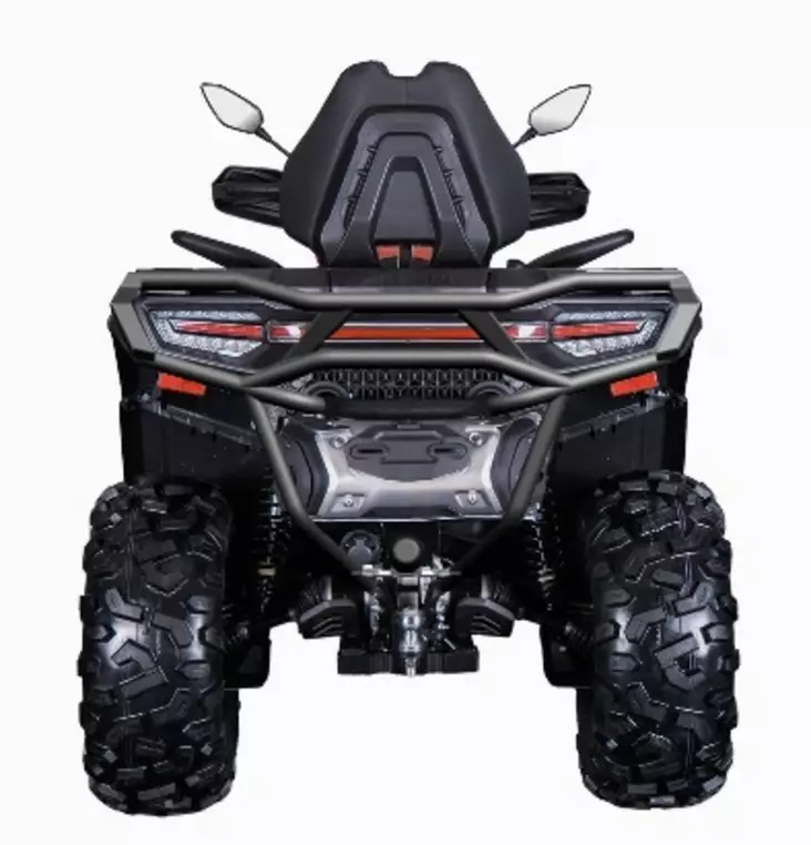 Rival takapuskuri, teräs, CF Moto CForce 800XC 850 1000 G3 2024- - Mönkijän puskurit - 72-2444-8188-1 - 2