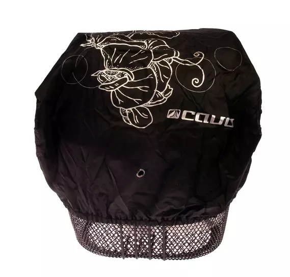 Sadesuoja CAVO ostoskassiin, musta - Polkupyörän tavarakorit - 48-871 - 1