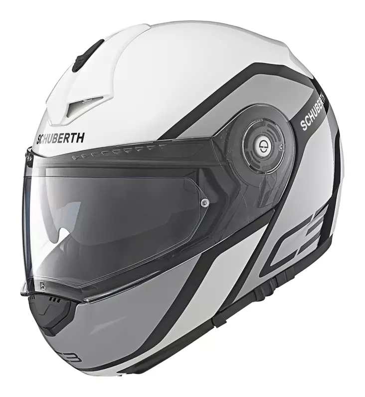 SCHUBERTH C3 PRO Kypärä Observer Valkoinen - Avattavat- ja avokypärät - 51-1664-1 - 1