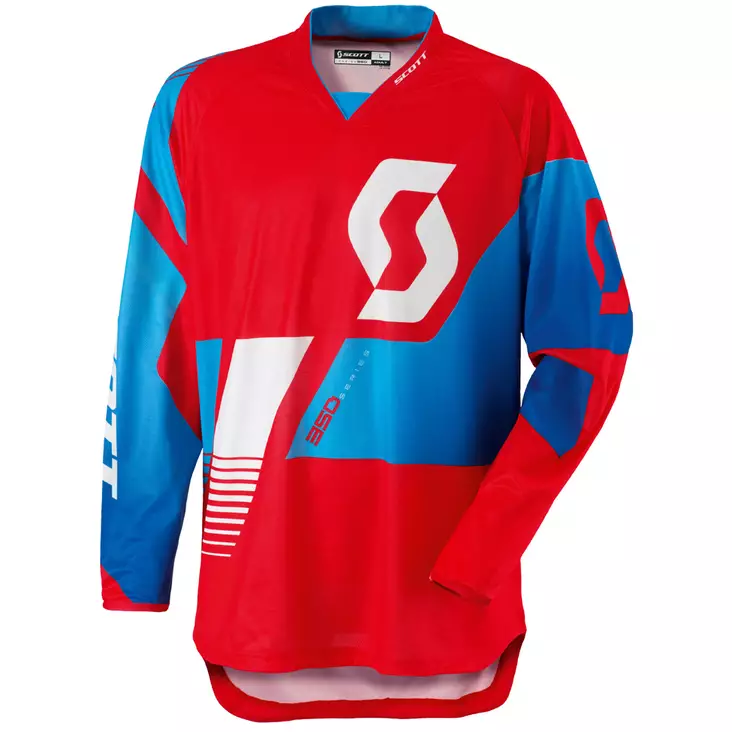 Scott ajopaita 350 Kids Race pun/sin - Lasten crossipaidat - 621-5108-1 - 1