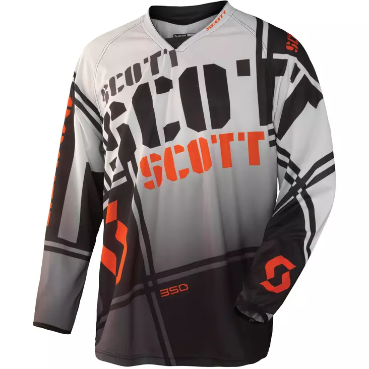 Scott ajopaita 350 Squadron musta/oranssi - Crossipaidat - 621-4106-1 - 1
