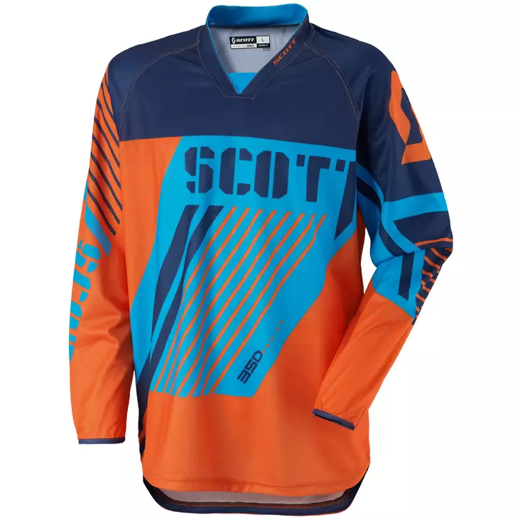 Scott ajopaita 350 Track sin/oranssi - Crossipaidat - 621-5107-1 - 1