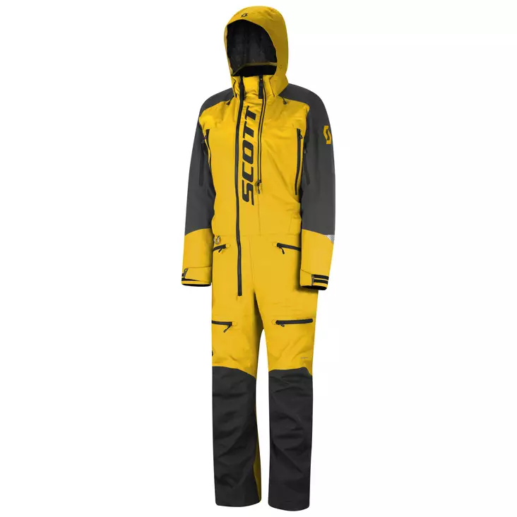 Scott DS Shell Dryo kelkkahaalari, keltainen/harmaa - Kelkkahaalarit - 623-2104-1 - 1