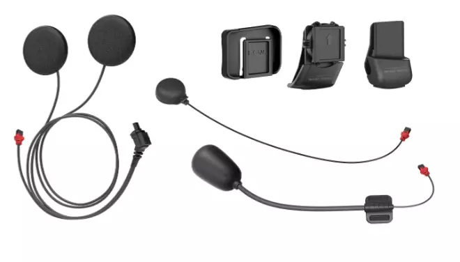 Sena 50C Universal Clamp Kit with Sound by HK&mic - Kypäräpuhelintarvikkeet - 298-2-50C-A0311 - 1