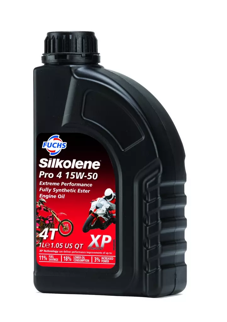 Silkolene Pro 4 15W-50 XP 1L - 4-T Moottoriöljyt - 551-118-001 - 1