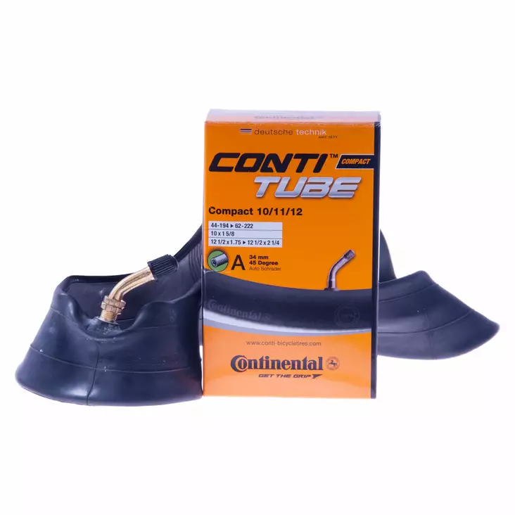 Sisärengas 10-12" CONTINENTAL 44/62-194/222, autonventtiili 34 (45°) - Polkupyörän sisärenkaat - 0182211 - 1
