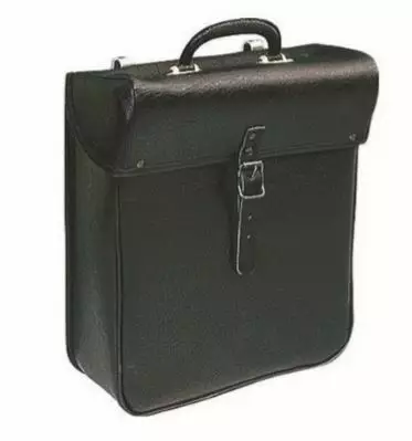 Sivulaukku CAVO musta 40x30x13cm - Polkupyörän laukut - 48-861 - 1