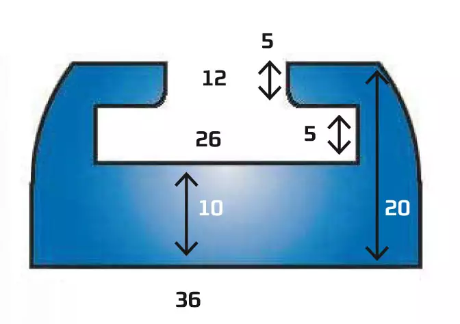Sno-X kelkan liukukisko, 254cm, Lynx/Ski-Doo - Moottorikelkan liukukiskot - 84-0220-11 - 1