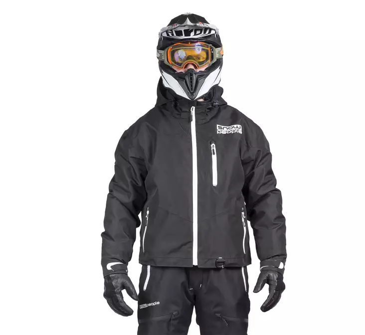 Snow People Statbam Light Sport kelkkatakki musta/valkoinen - Kelkkatakit - 639-1700-1 - 1