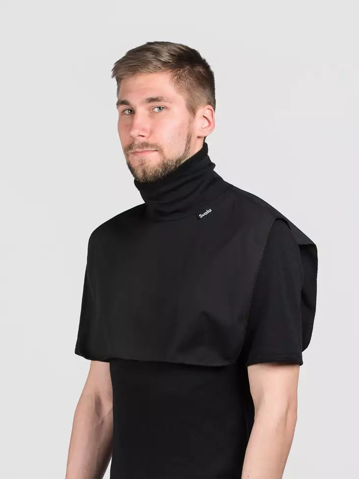 SVALA Windproof kauluri musta v2 - Alusasut ja kerrastot - 580-2301 - 1