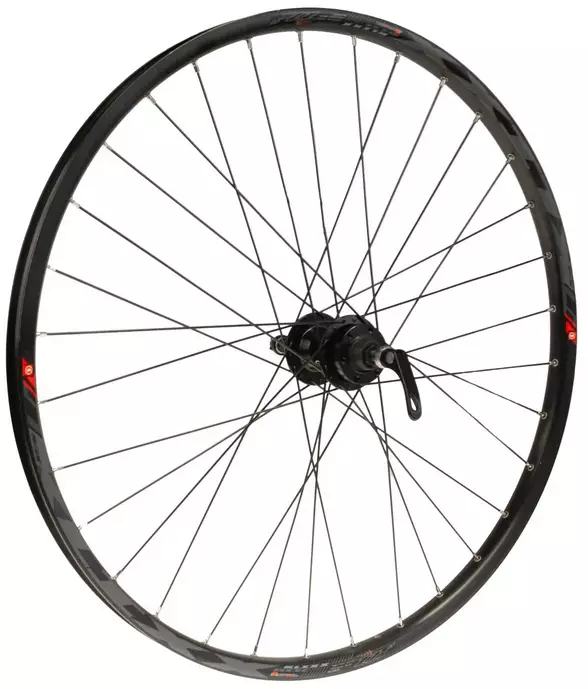 Takapyörä 24" 23-507 XC Disc kierre. MACH1 KLIXX. 2-pohja. holkitettu. levyjarru - Vanteet taakse kierre - 59291 - 1