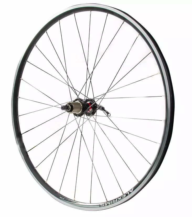 Takapyörä 28" 17-622, kasetti 8/9/10/11, pikalinkkunapa, Alex AT470 28r, Road - Vanteet taakse kasetti - 59111 - 1