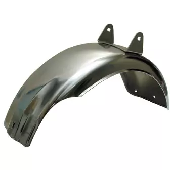 Tec-X Takalokasuoja, Kromi, Suzuki PV50 - Mopon lokasuojat - 307-0901 - 1