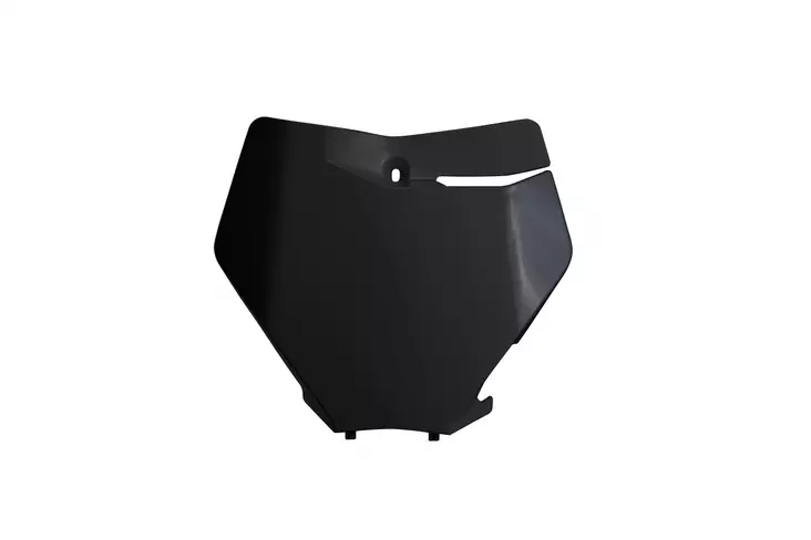 UFO Etunumerokilpi KTM125-525 SX/SXF 2019- Musta 001 - Crossipyörän numerokilvet - 650-4094-001 - 1