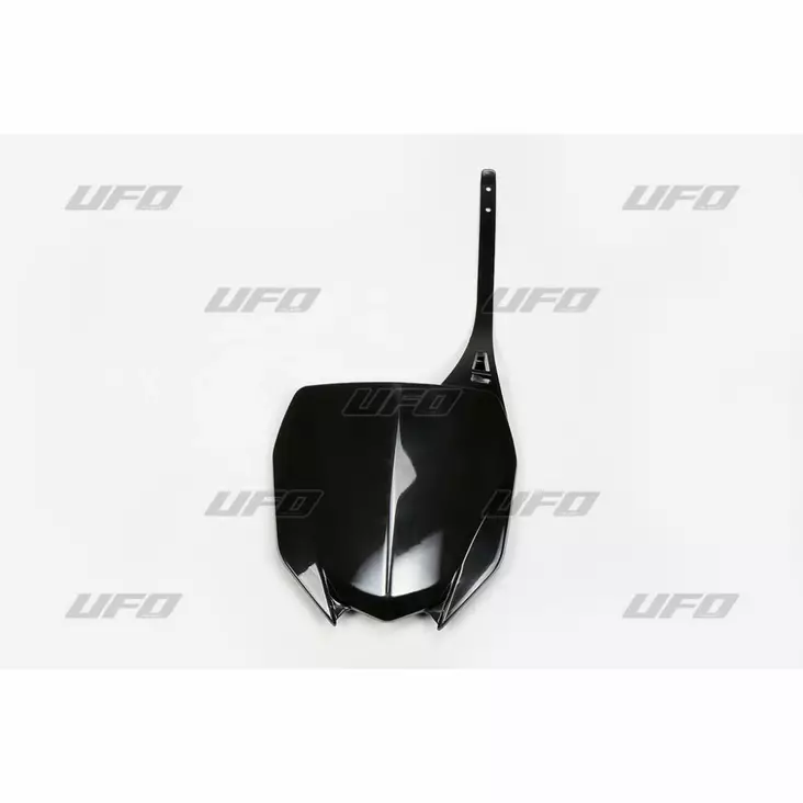 UFO Etunumerokilpi YZ450F 18- Musta 001 - Crossipyörän numerokilvet - 650-4860-001 - 1