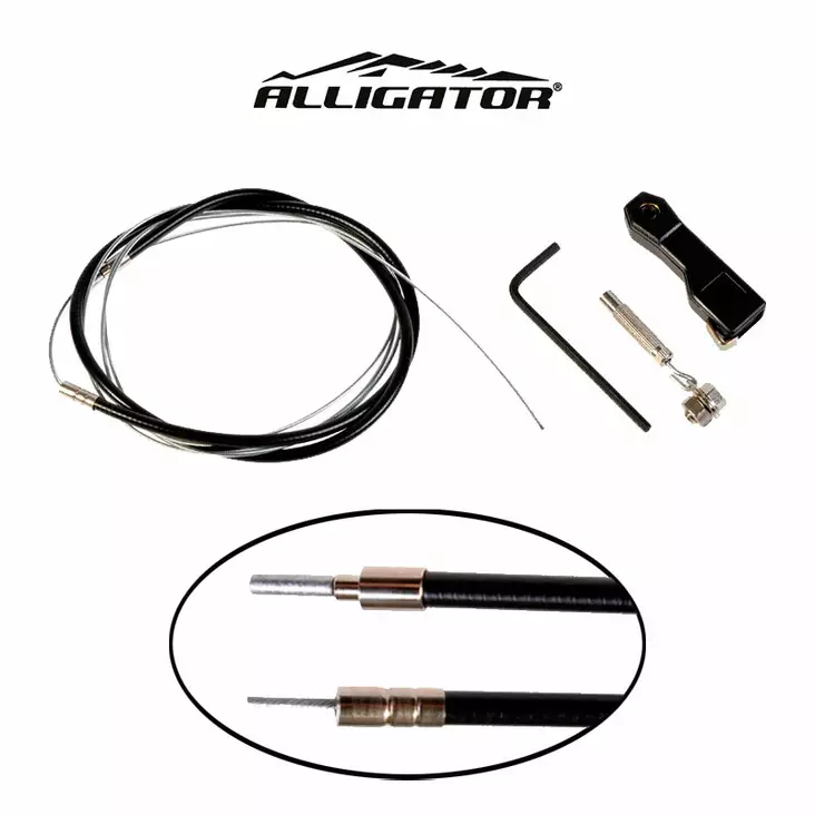 Vaihdevaijeri SRAM torpedo, kokonainen, musta - Polkupyörän vaihdevaijerit - 60621 - 1