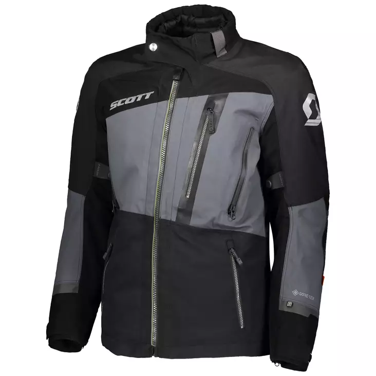 Vedenpitävä MP- ajotakki Scott Priority GTX musta/harmaa - MP Ajotakit - 622-2000-1 - 1