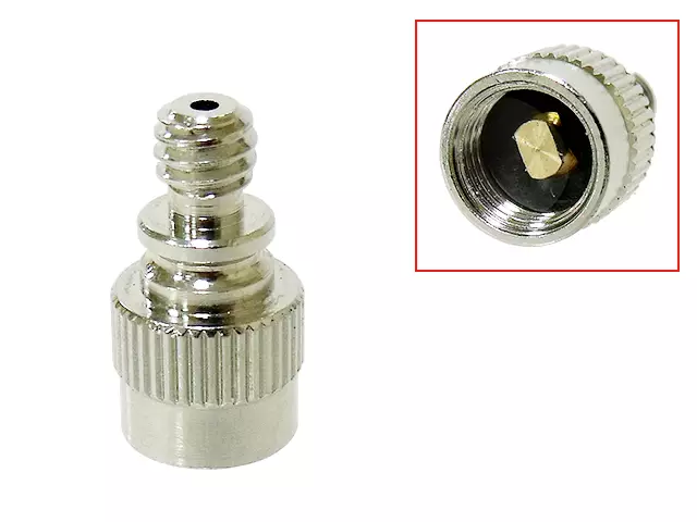 Venttiilisovitin CAVO, ruuvitaltta alavirtaan, takaiskuventtiilillä - Polkupyörän venttiilit ja osat - 2701 - 1