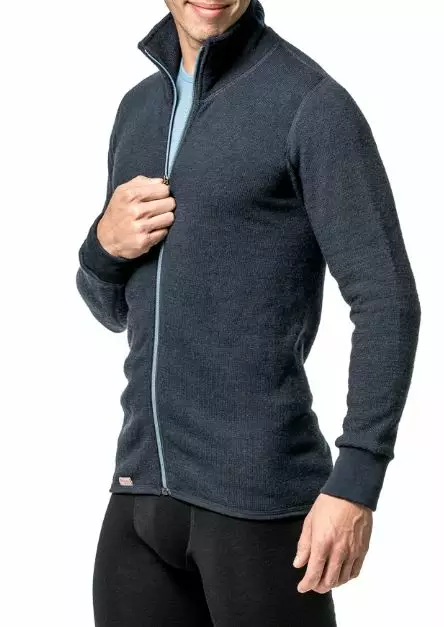 Woolpower Full Zip Takki CC 400 DarkNavy/NordicBlue - Alusasut ja kerrastot - 582-72148230-1 - 1