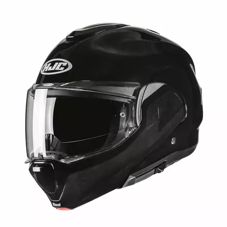 HJC Kypärä F100, musta - Avattavat- ja avokypärät - 630-25082 - 1