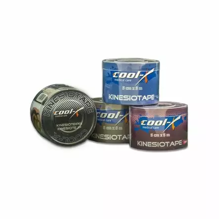 Cool-X Kinesioteippi, musta - Kinesioteipit  - GSCX202 - 1