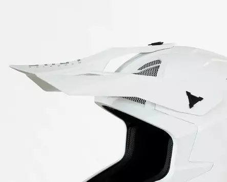 SHOT Lippa Lite Solid Valkoinen Kiiltävä 2.0 - Kypärien varaosat - 610-9-2200-02 - 1