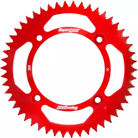 Supersprox Alu Takaratas HO CR80/85/150 Punainen 56 - Moottoripyörän takarattaat - 27-3-209-56-2 - 1