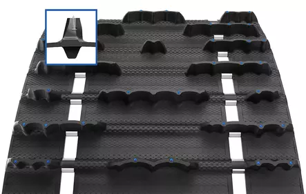 Telamatto Camso Ice Cobra SWT, 60x391 2,86" 38mm, nastoitettu - Moottorikelkan telamatot - 841-9422 - 1