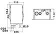 Jätevesiallas pumpulla 12v - Veneen harmaavesitankit - M16-130-12 - 2